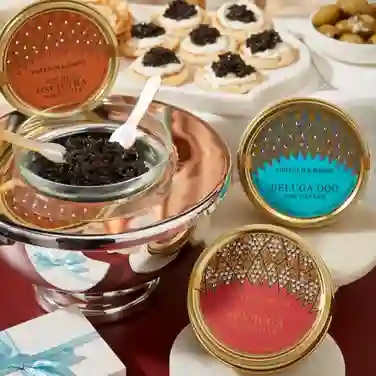 The Champagne & Caviar Experience Hamper Ltd Ed