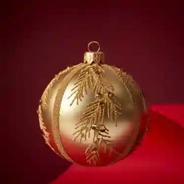 Gold Branch Decoration, 8cm