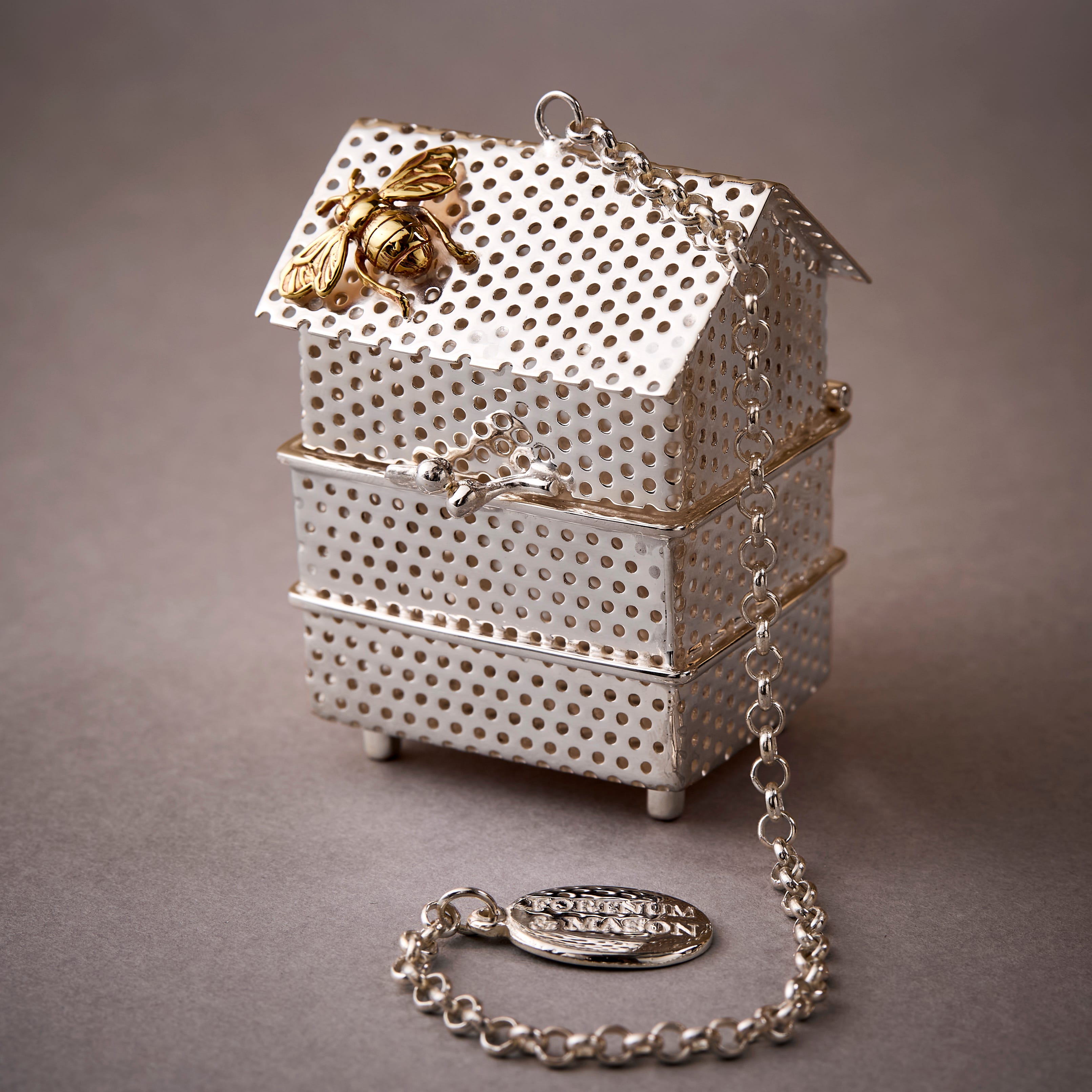 Fortnum's Silver Plated Beehive Tea Infuser product image