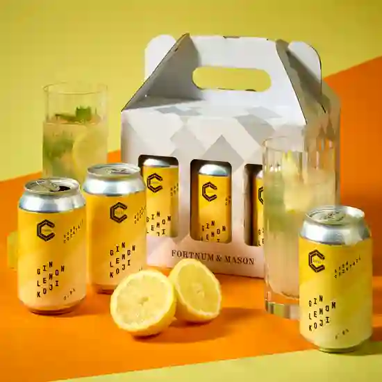 CRATE Soda Cocktail Gin Lemon Koji 5%, 6 x 330ml product image
