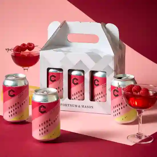 CRATE Soda Cocktail Vodka Raspberry Yuzu 5%, 6 x 330ml product image