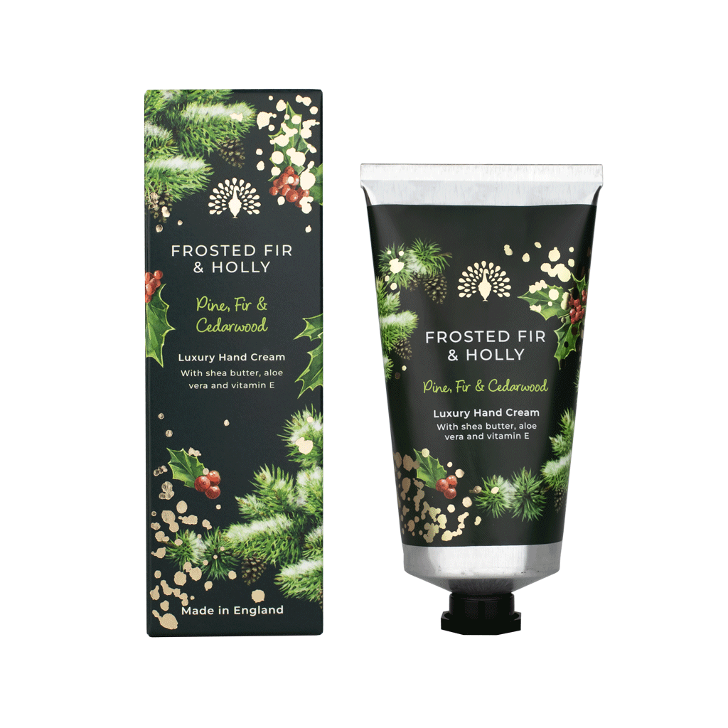 English Soap Company Frosted Fir & Holly Hand Cream 75mlX26 product image