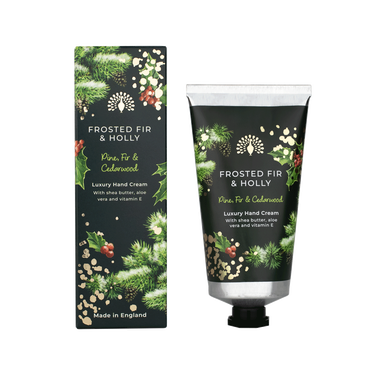 English Soap Company Frosted Fir & Holly Hand Cream 75mlX26