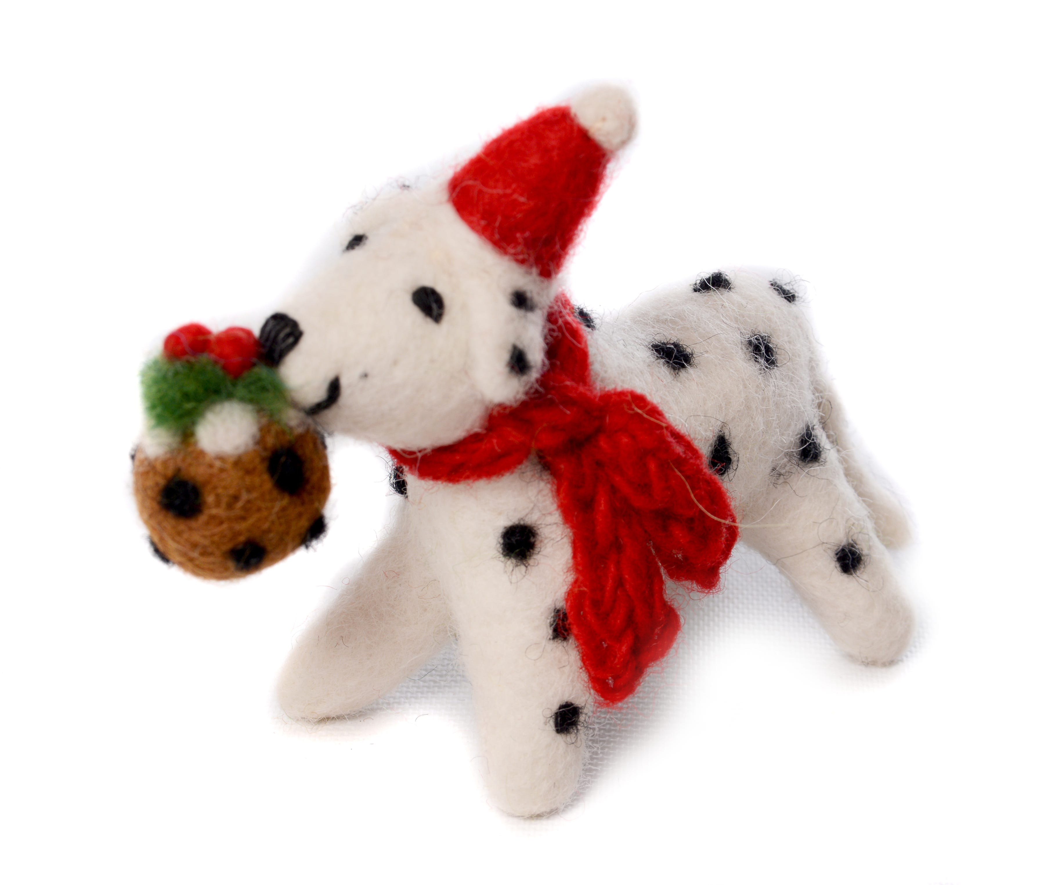 Dalmatian with Pudding Decoration product image