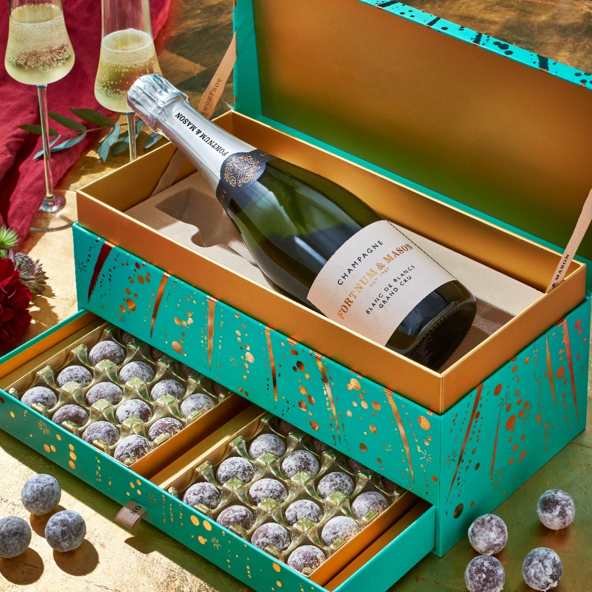 The Champagne Chocolate Gift Box