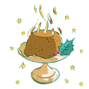 King George Christmas Pudding, 454g