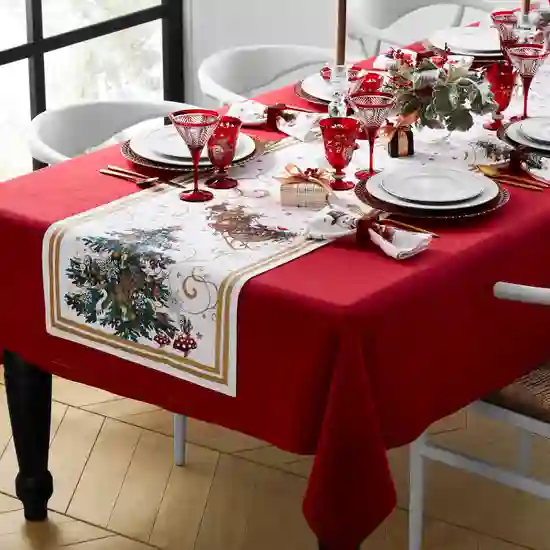 Image of Williams Sonoma 'Twas Table Runner