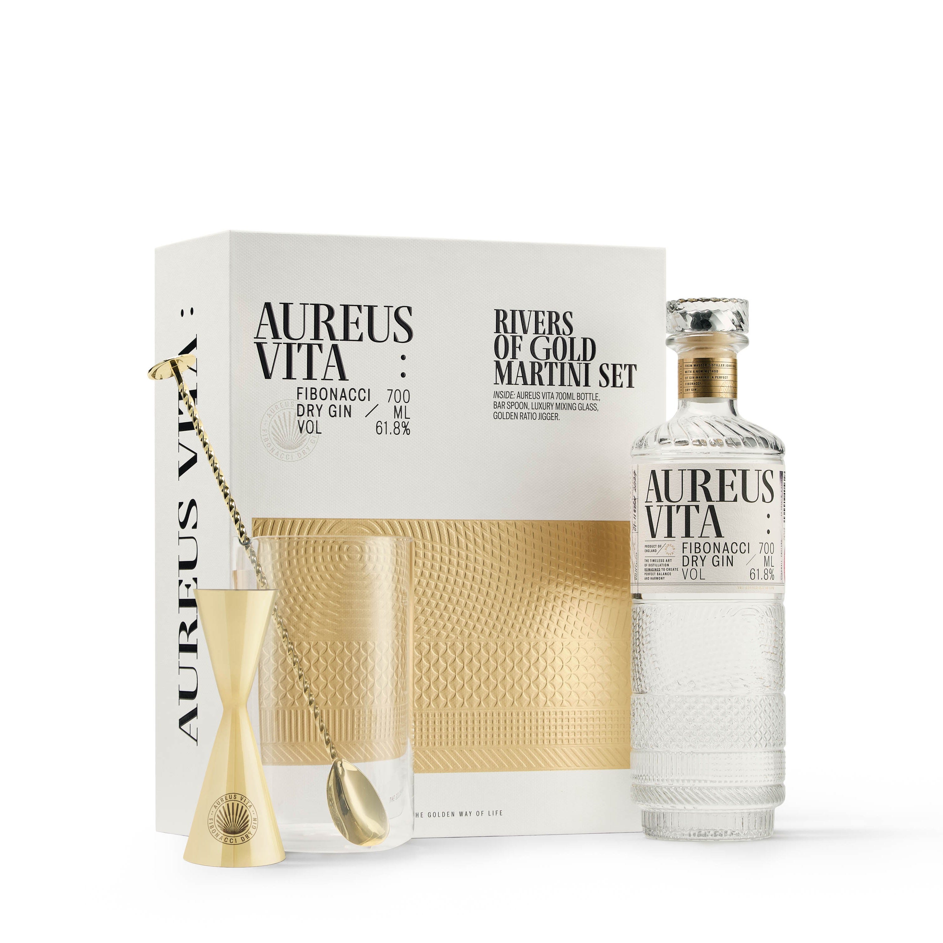 Aureus Vita Rivers of Gold Martini Set 61.8%, 70cl product image