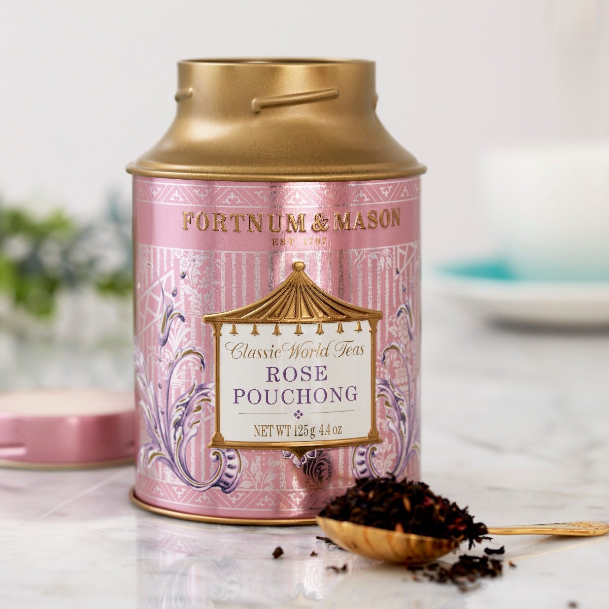 Rose Pouchong Tea, 125g Loose Leaf Tin