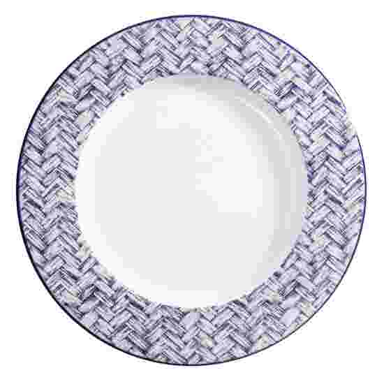 Nina Campbell x Halcyon Days Basket Weave 13" Charger Plate product image