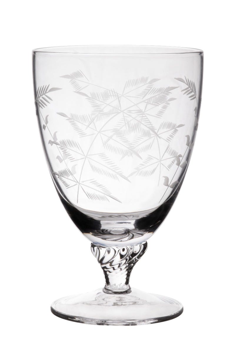 The Vintage List Fern Bistro Wine Glasses, Set of 6, Fortnum & Mason