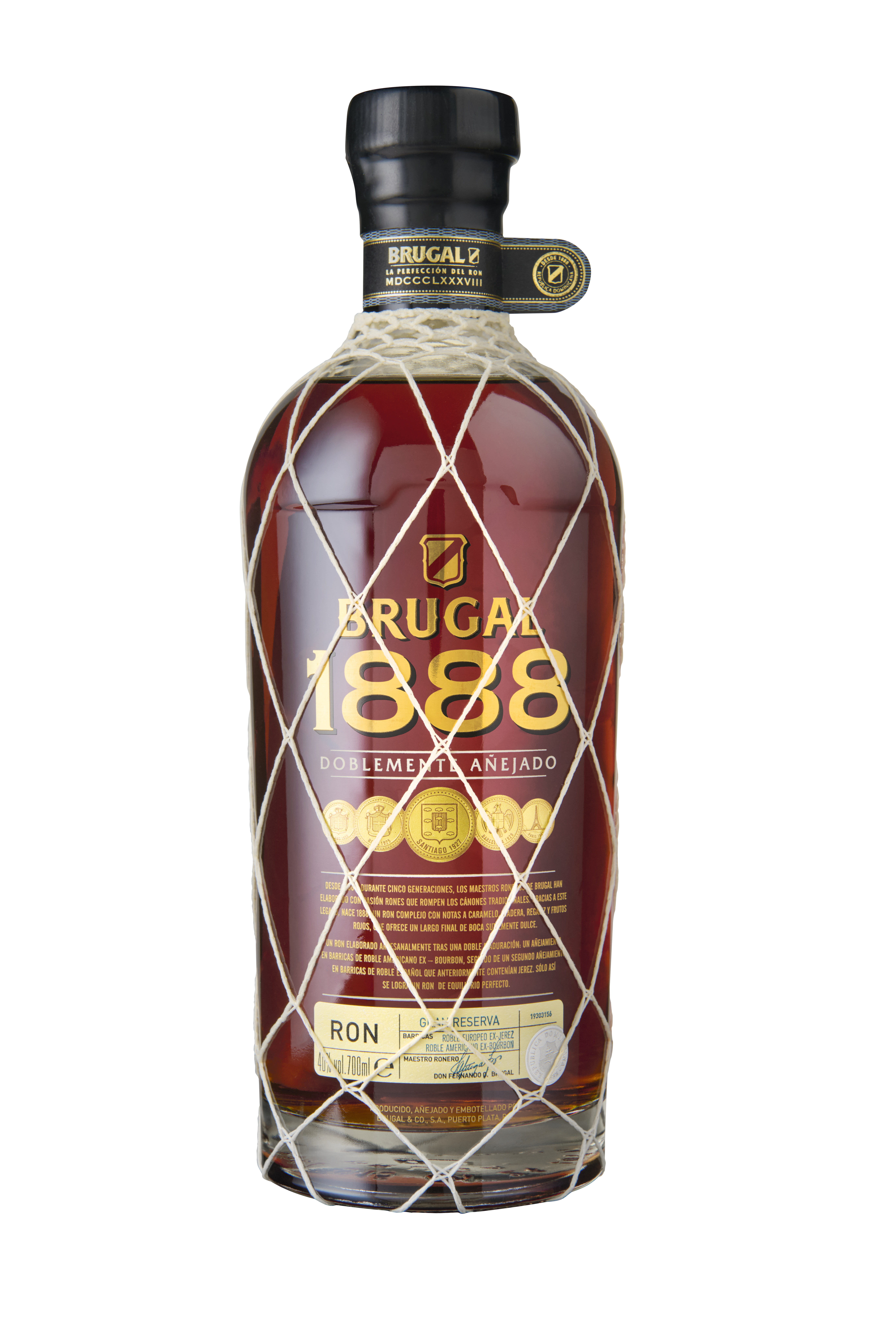 Brugal 1888 Double-Aged Rum, 70cl product image