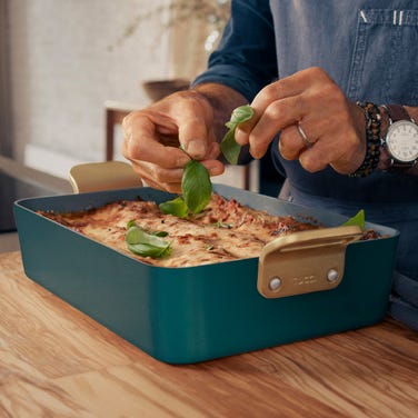 GreenPan x Stanley Tucci Lasagna Pan, Venetian Teal