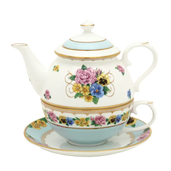 Halcyon Days Castle of Mey Shell Garden Tea for One product image