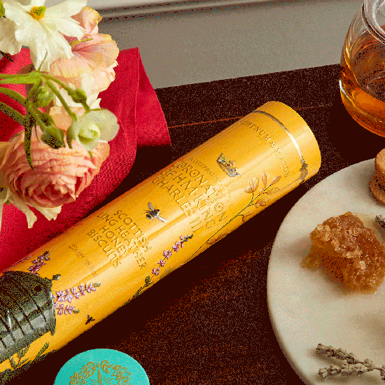 Fortnum's Coronation Scottish Ling Heather Honey Biscuits, 250g product image