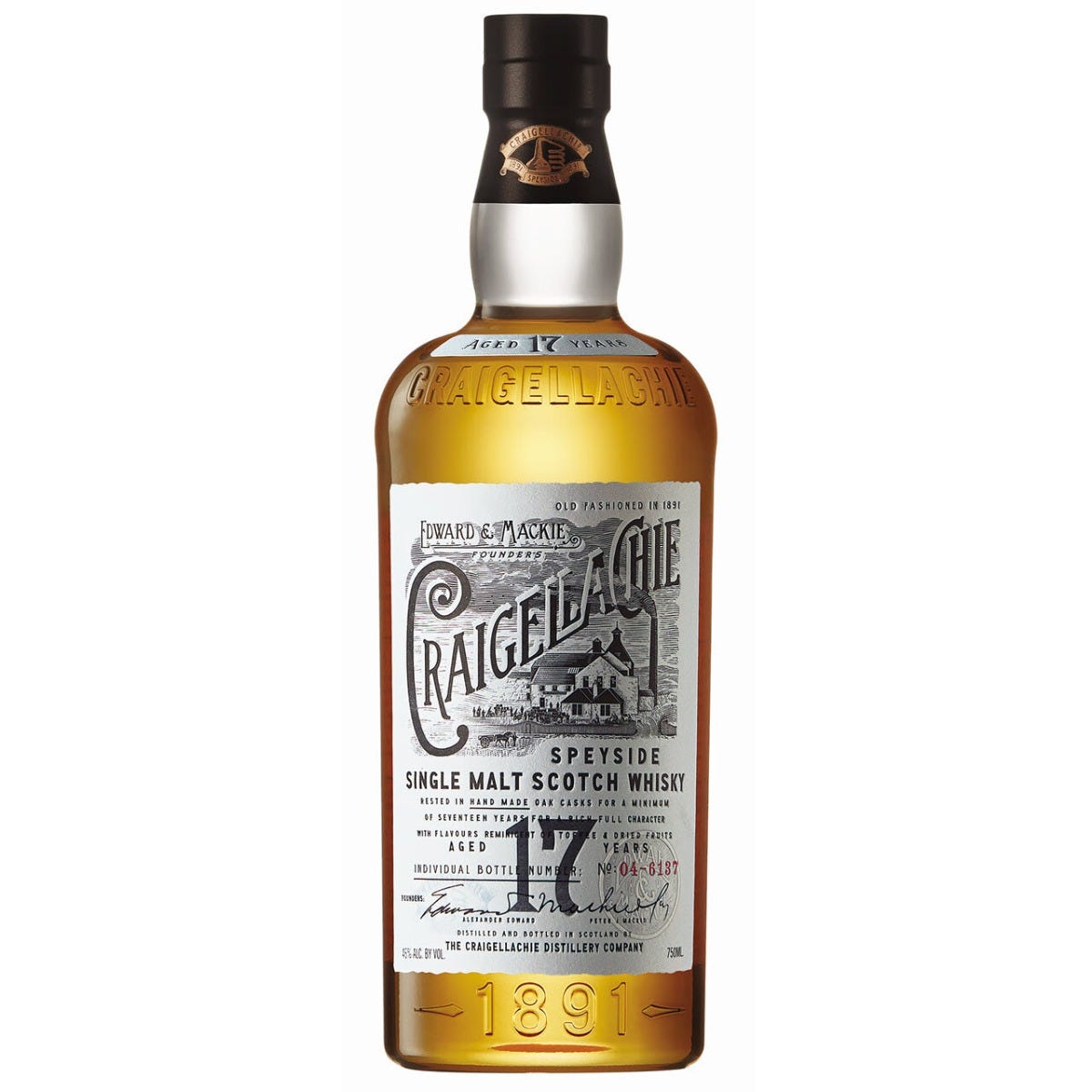 Craigellachie 17 Year Old Single Malt Scotch Dark Whisky, 70cl, Fortnum & Mason