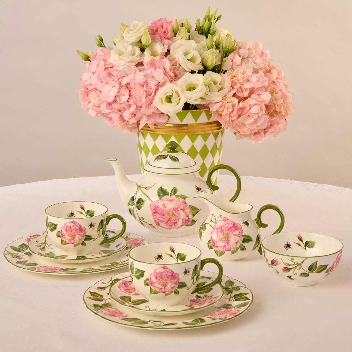 Highgrove The King's Rose Tea for 2 Set product image