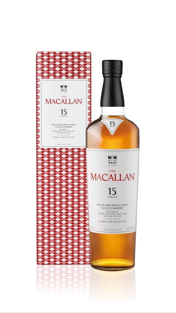 Macallan 15 Year Old Double Cask, 70cl product image