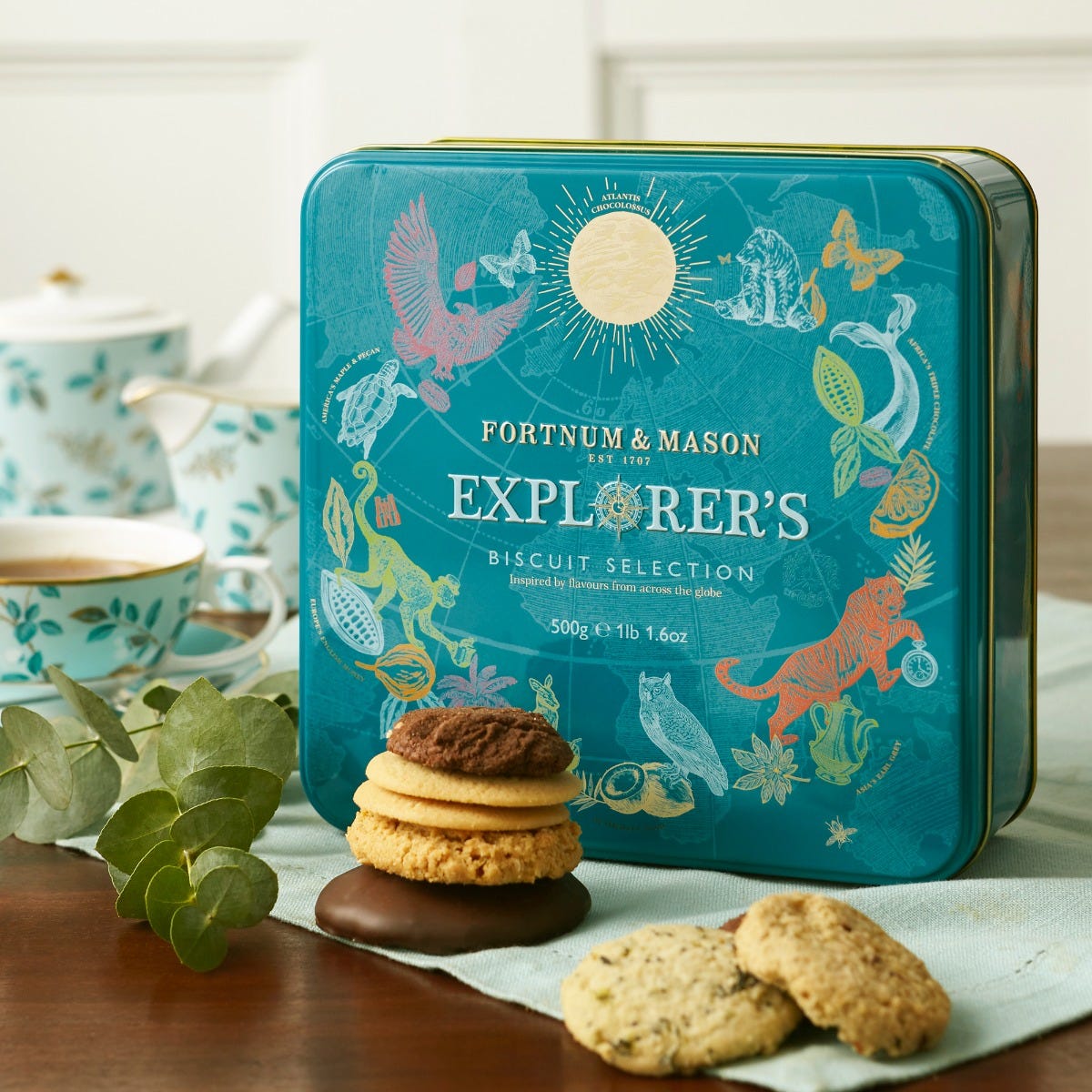 FORTNUM & MASON ターコイズ フラスク Hampers at Fortnum's | Luxury Food & Wine Gift Hampers