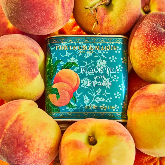 Black Tea with Peach, Loose Leaf Caddy, 125g product image