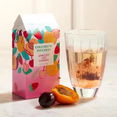 Apricot & Cherry Cold Brew Infusion, 20 Silky Tea Bags, 60g