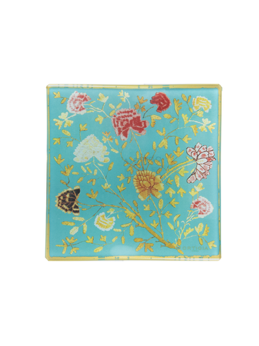 Ortigia Sicilia Florio Glass Plate & Soap Set