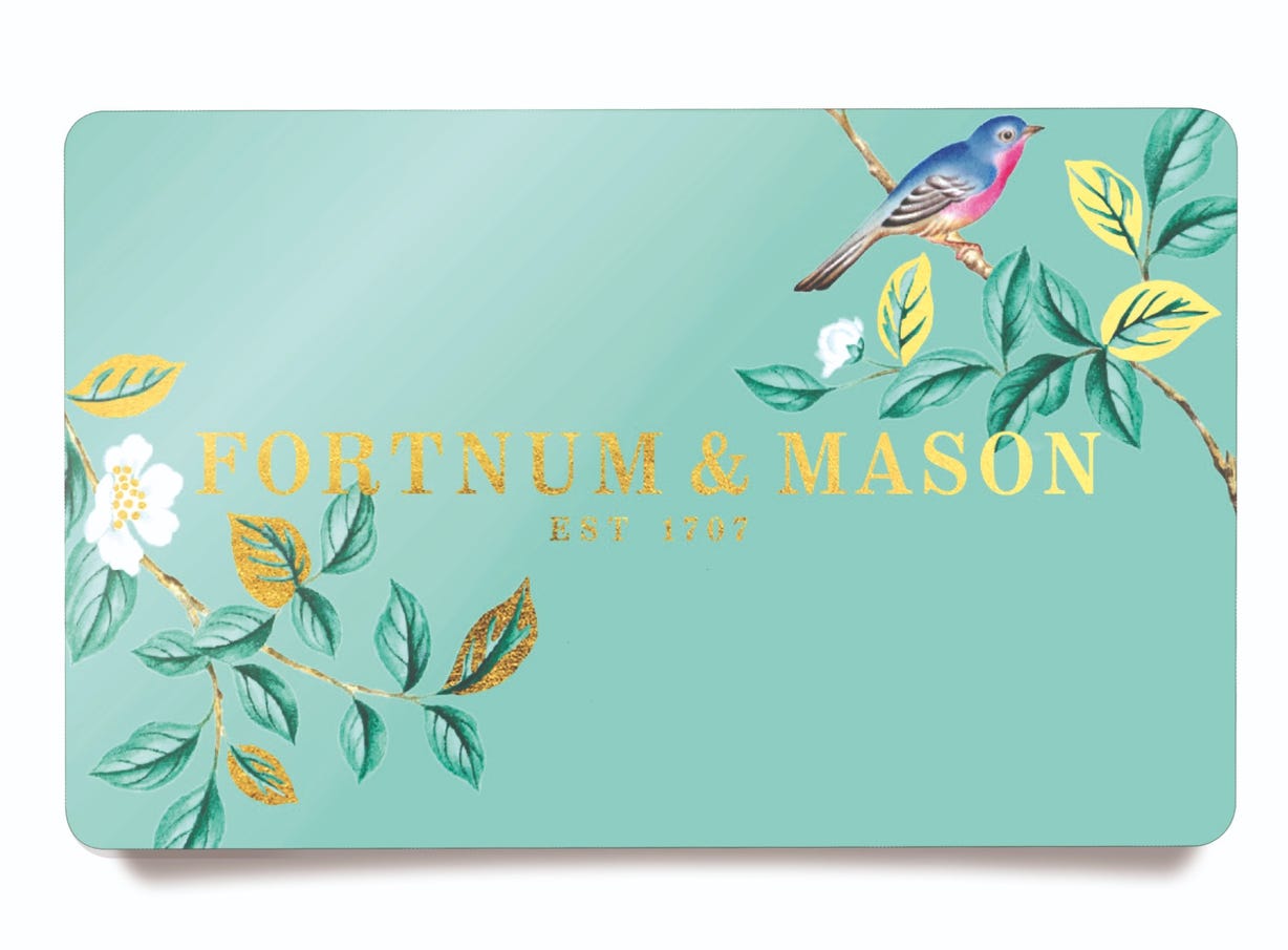 High Tea with Champagne for Two Gift Card