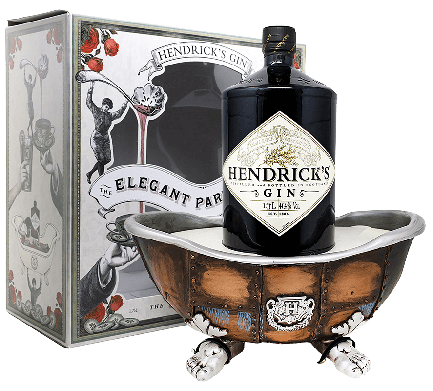Hendricks gin gift shop set