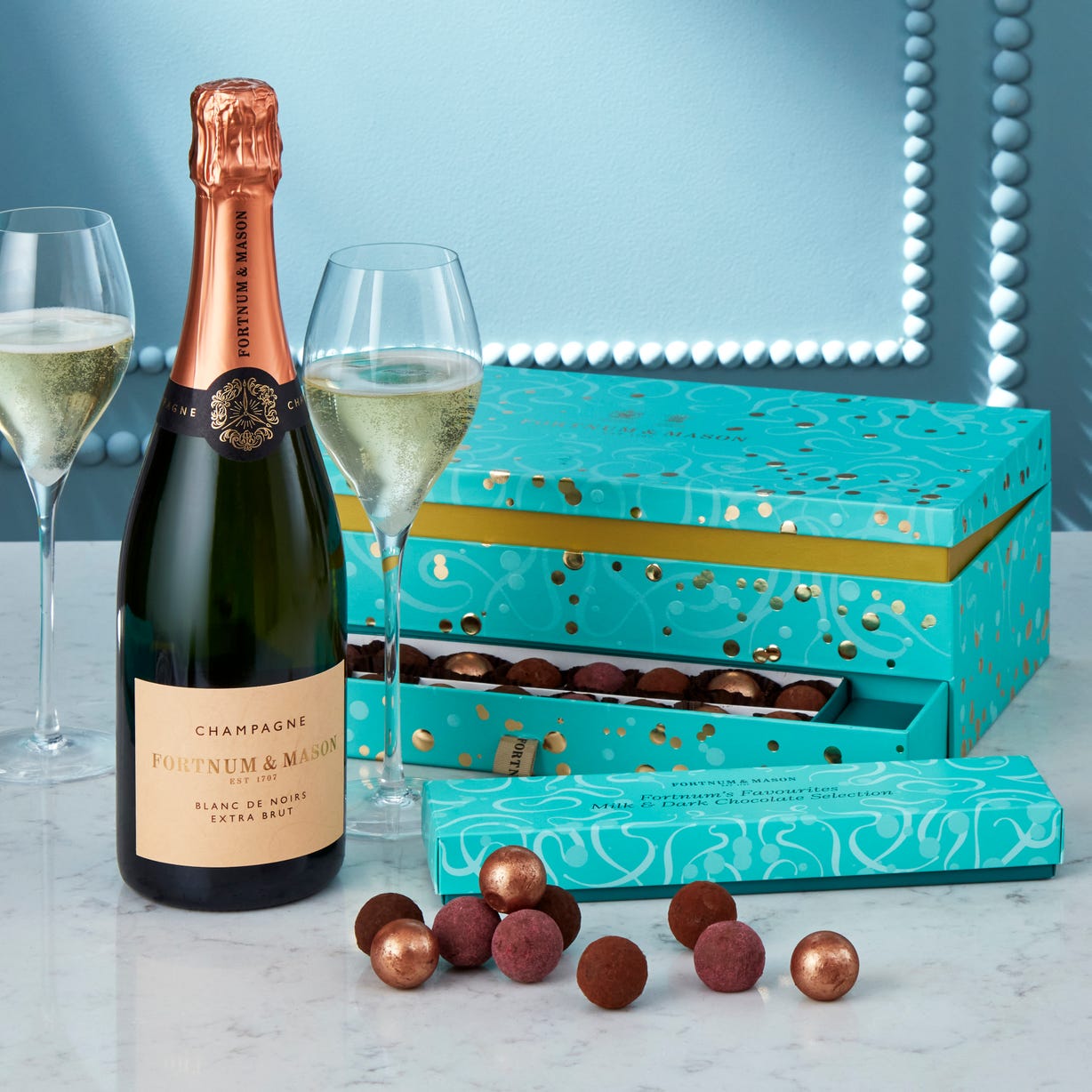 The Champagne & Truffles Gift Box