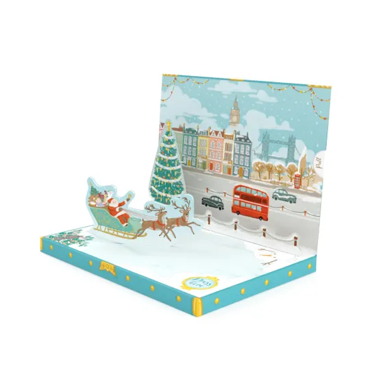 Christmas in London Musical Christmas Card product image