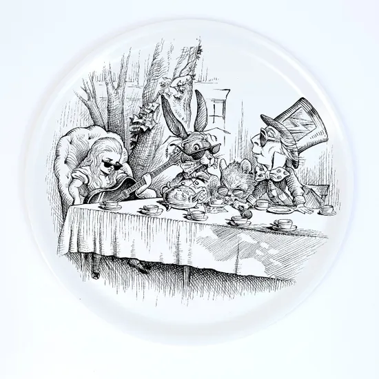 Rory Dobner Alice In Wonderland Round Tray, Small product image