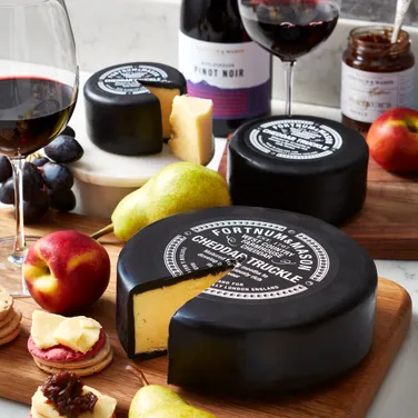 Waxed Cheddar Truckle, 400g