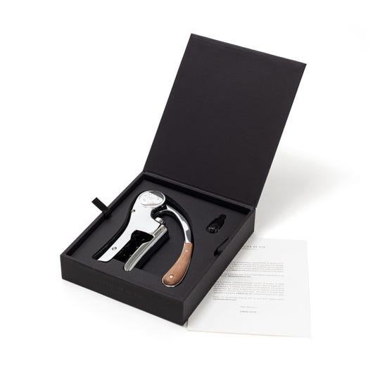 LDV Oeno Motion Silver & Wood Corkscrew product image