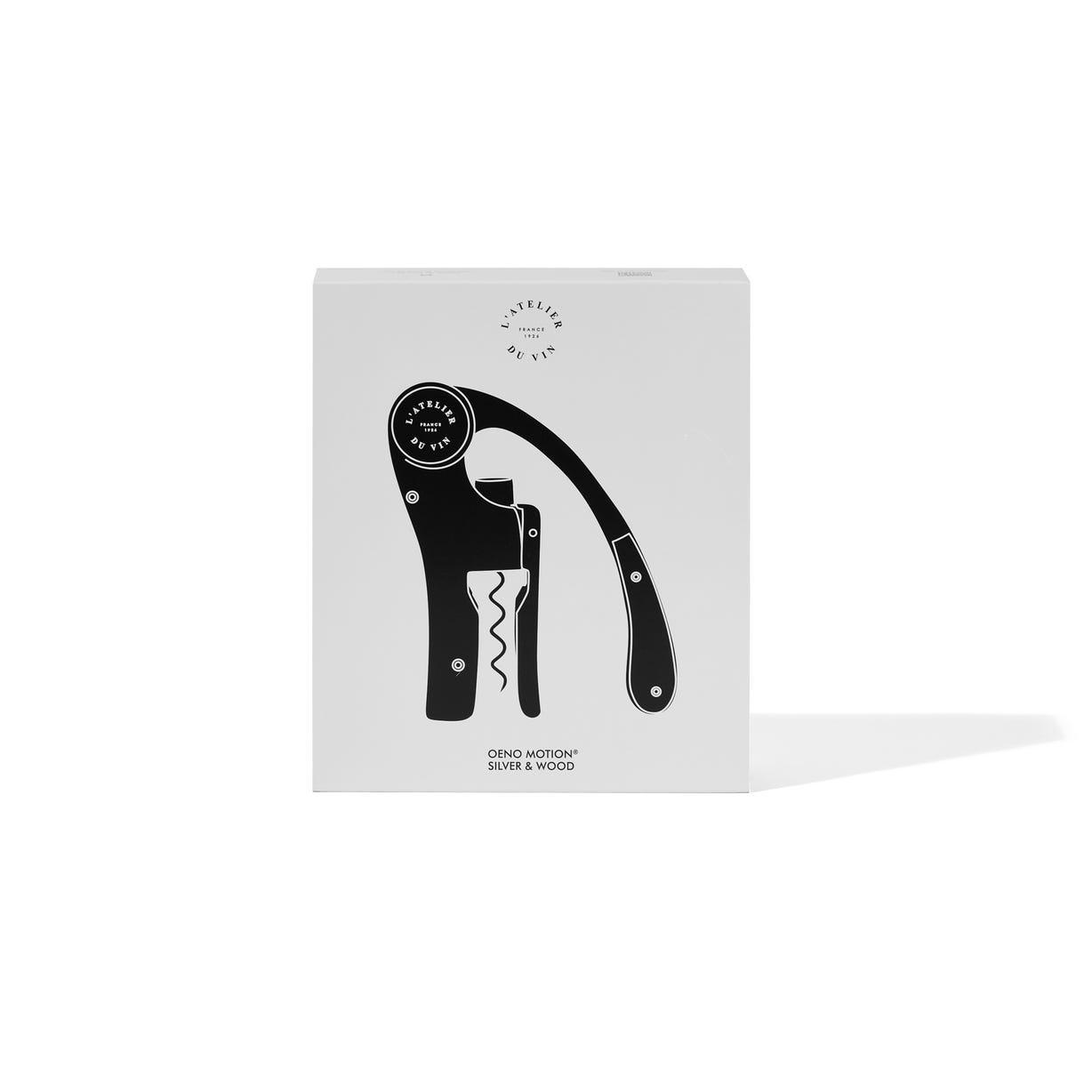 LDV Oeno Motion Silver & Wood Corkscrew