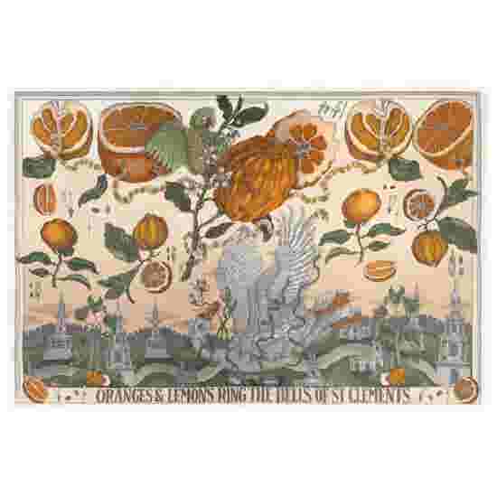 Sabina Savage Oranges & Lemons Silk Twill Scarf product image