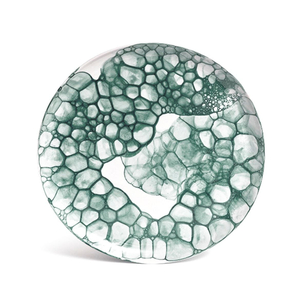 DB Ceramic Teal Plate, Large