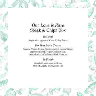 Our Love is Rare Wagyu Steak Box