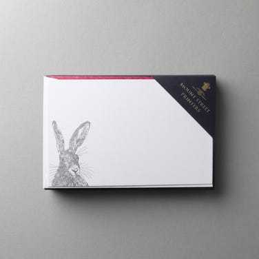 Mount Street Printers Hare Notecards, Set of 10