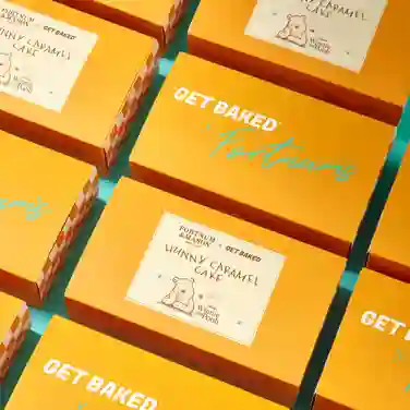 Fortnum's x GET BAKED Hunny Caramel Cake Single Slice