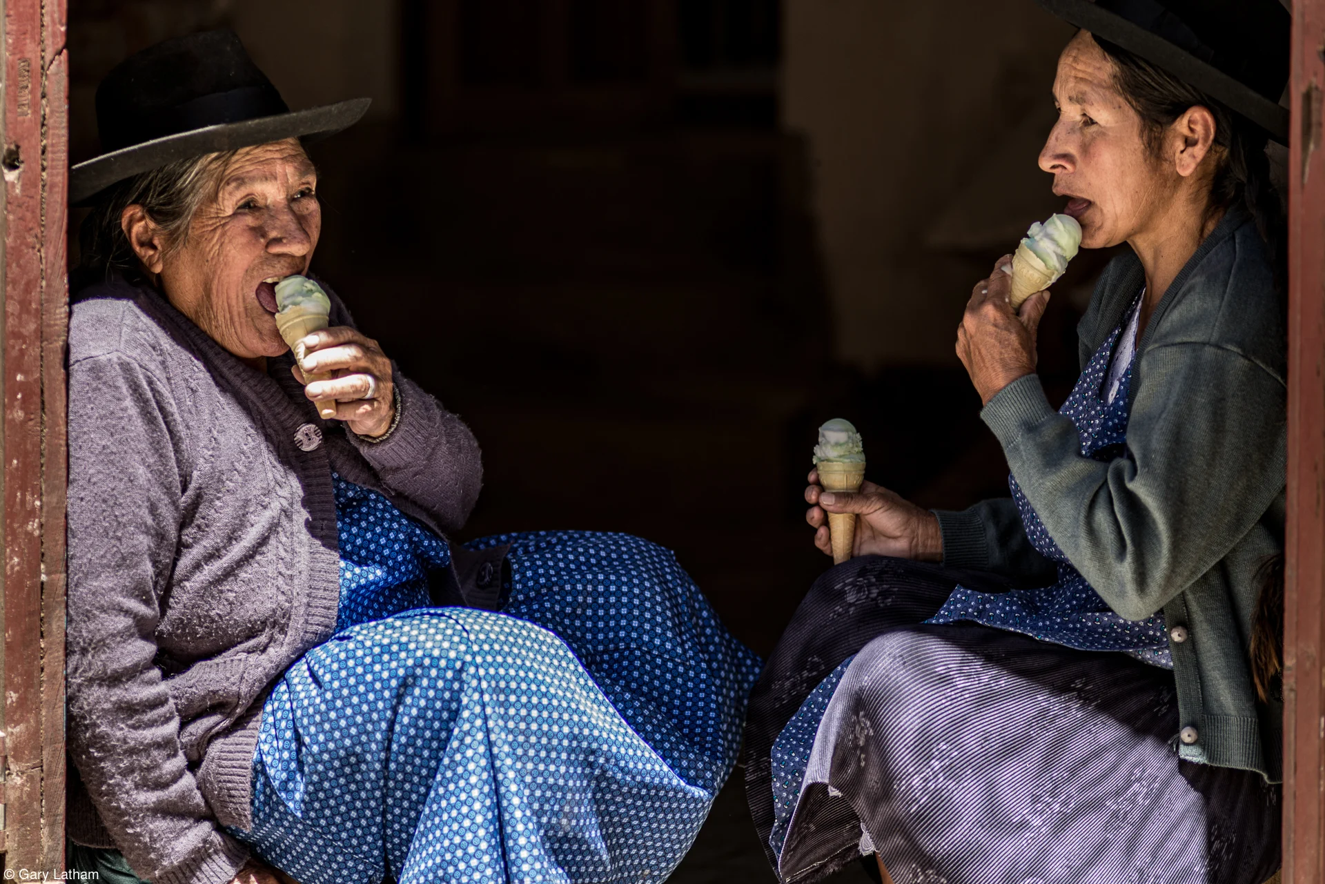 Gary Latham | Ice Cream at the Pujllay Festival, Tarabuco, Bolivia