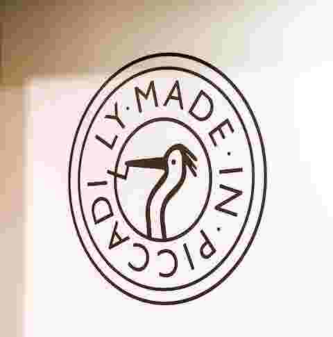 Made in Piccadilly sign 