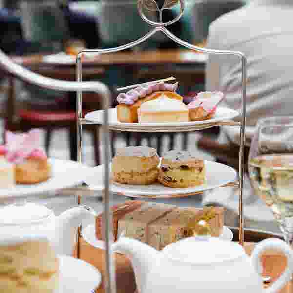 Afternoon Tea at The Fortnum's Bar and Restaurant at The Royal Exchange