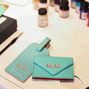 Father's Day Leather Personalisation