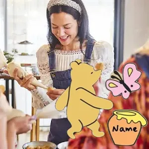 Disney Winnie the Pooh inspired biscuit icing Masterclass for adults