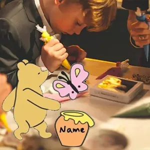 Disney Winnie the Pooh inspired biscuit icing Masterclass for children over 8 at 2pm