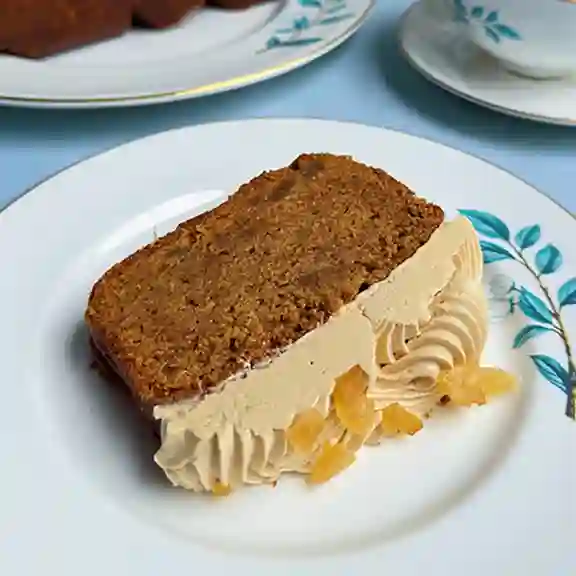 Ginger Cakes with Whipped Chocolate Ganache