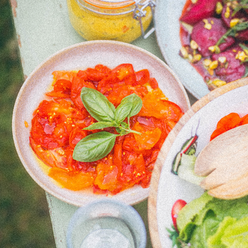Sam Cooper's Fermented Tomatoes with Grey Salt Recipe