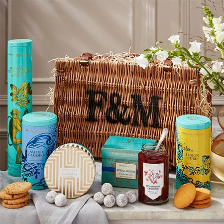 Hampers for Worldwide delivery at Fortnum & Mason