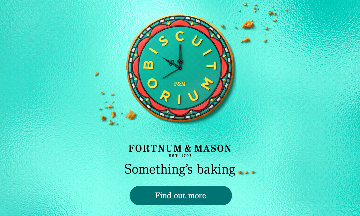 Biscuitorium at Fortnum & Mason