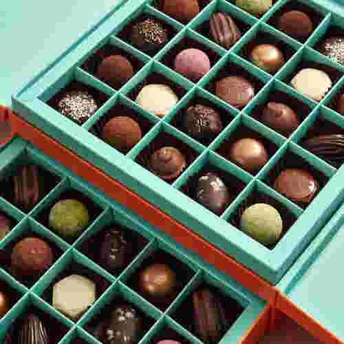 Fortnum's Favourite Chocolates showcase